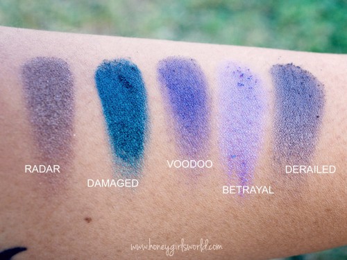 Urban Decay Vice 2 Palette Swatches - 3rd row