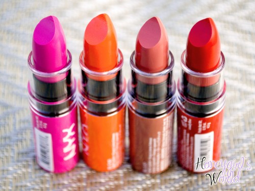 NYX Butter lipsticks 