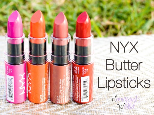 NYX Butter lipsticks 2