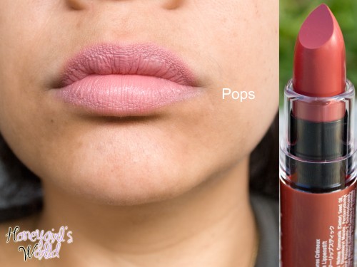 pops nyx butter lipstick swatch