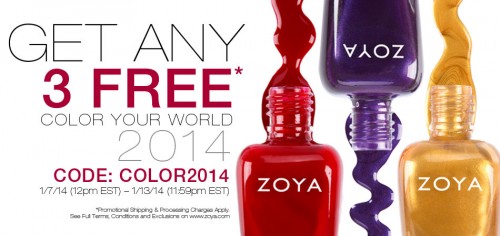 zoya polish discount color2014