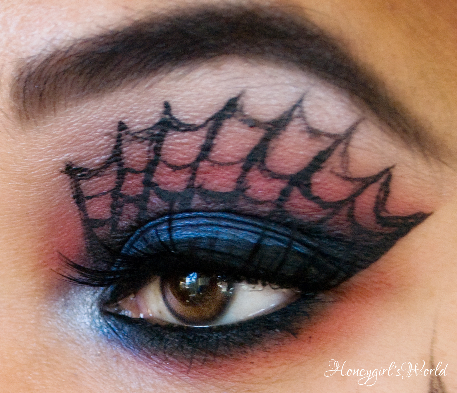 The Amazing Spiderman makeup
