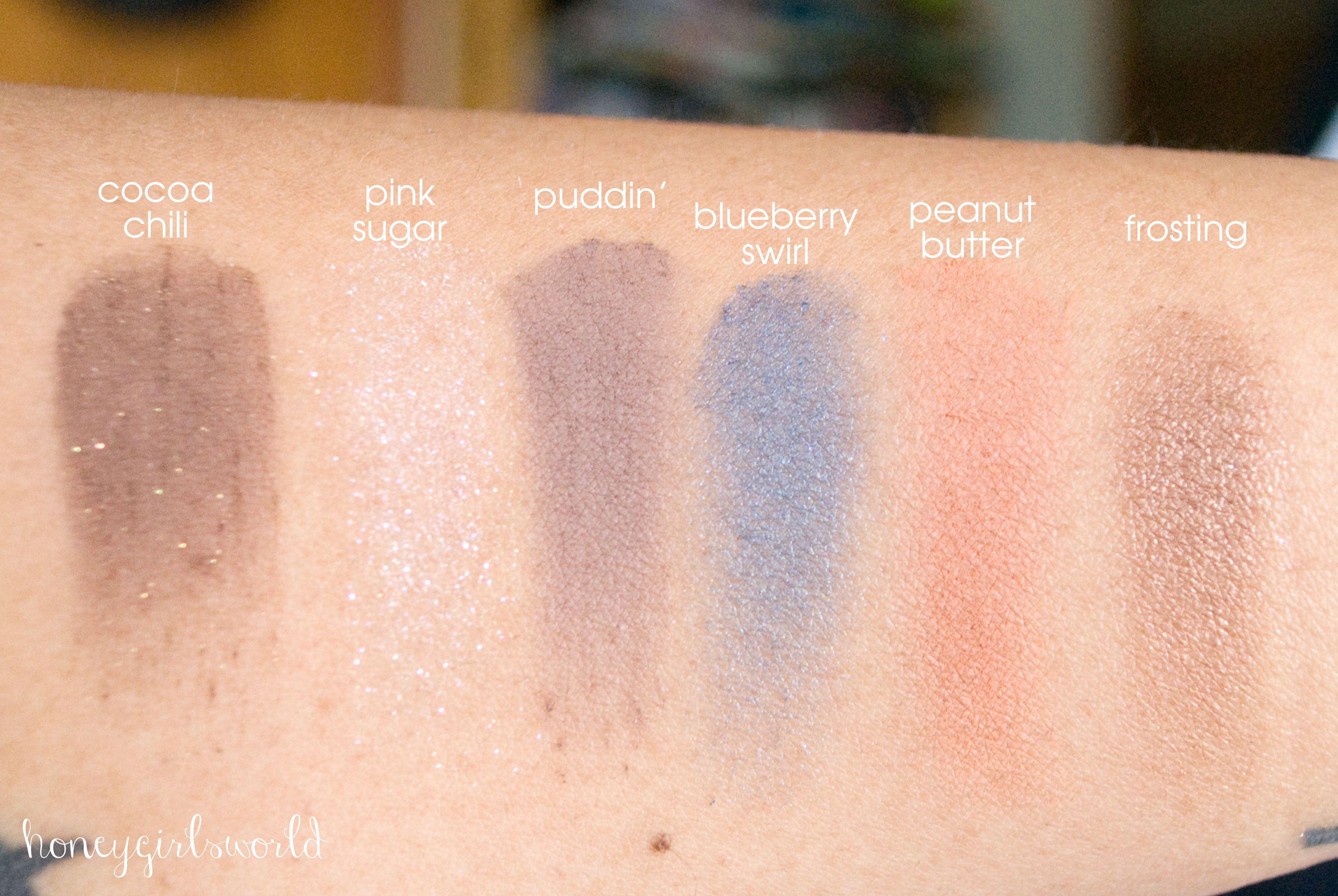 Too Faced Semi Sweet Chocolate Bar Palette Swatches