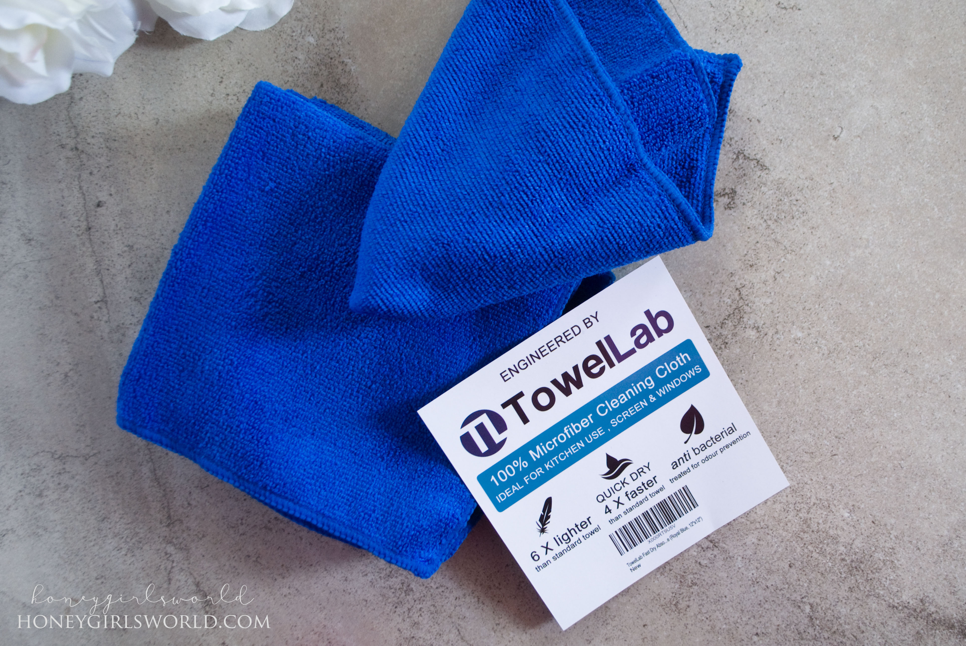 Review - TowelLab 100% Microfiber Cleaning Cloth