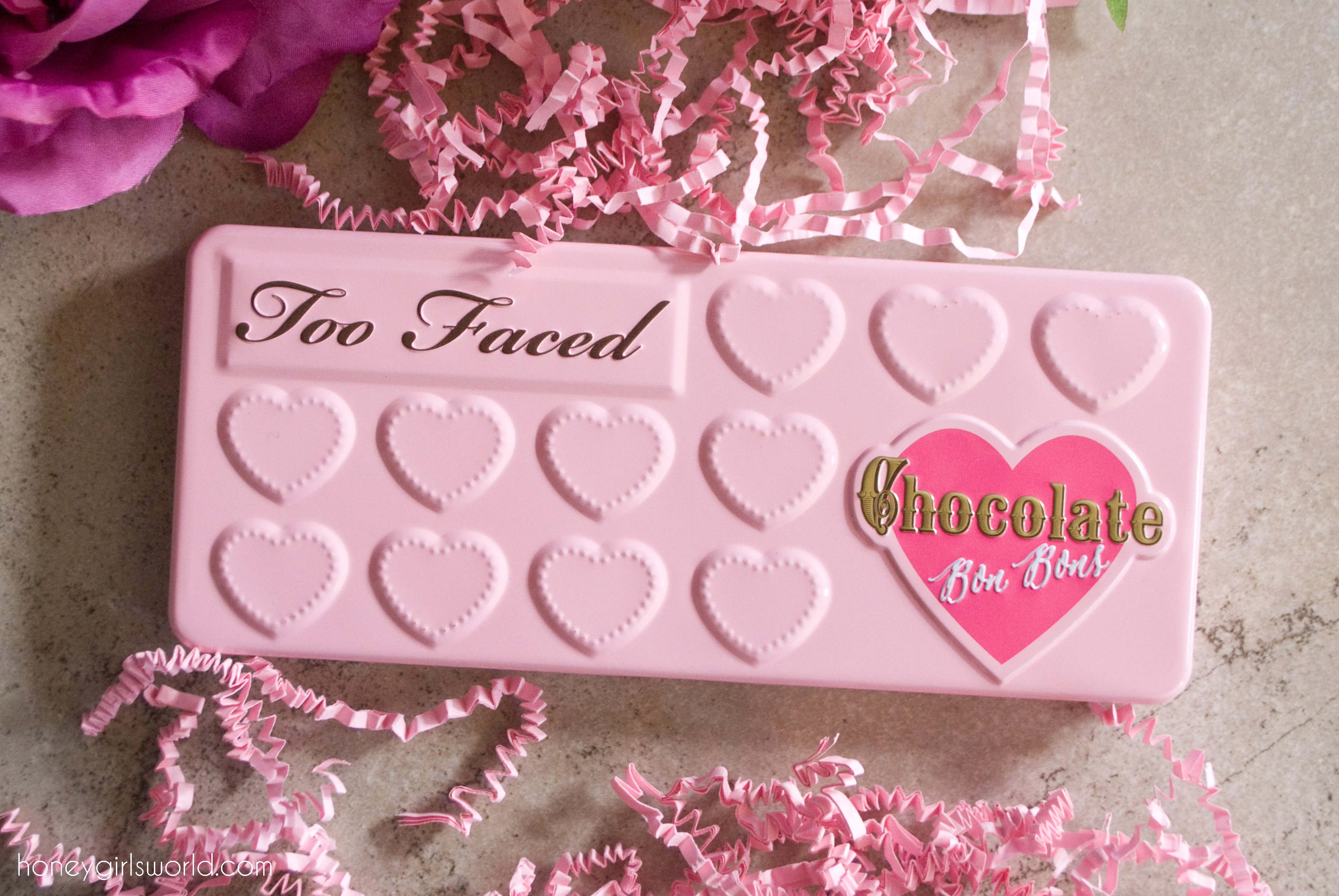 Too Faced Chocolate Bon Bons, Too Faced Chocolate bar, Too Faced, Bon Bons palette, review, beauty, palette, eye shadow palette,