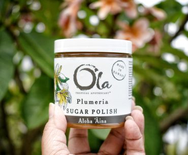 Ola Tropical Apothecary, skin care, skincare, sugar polish, sugar scrub, skin scrub, ola hawaiian skin care, ola hawaiian skincare, plumeria sugar polish, review, beauty, skin, makeup, healthy skin, vegan,